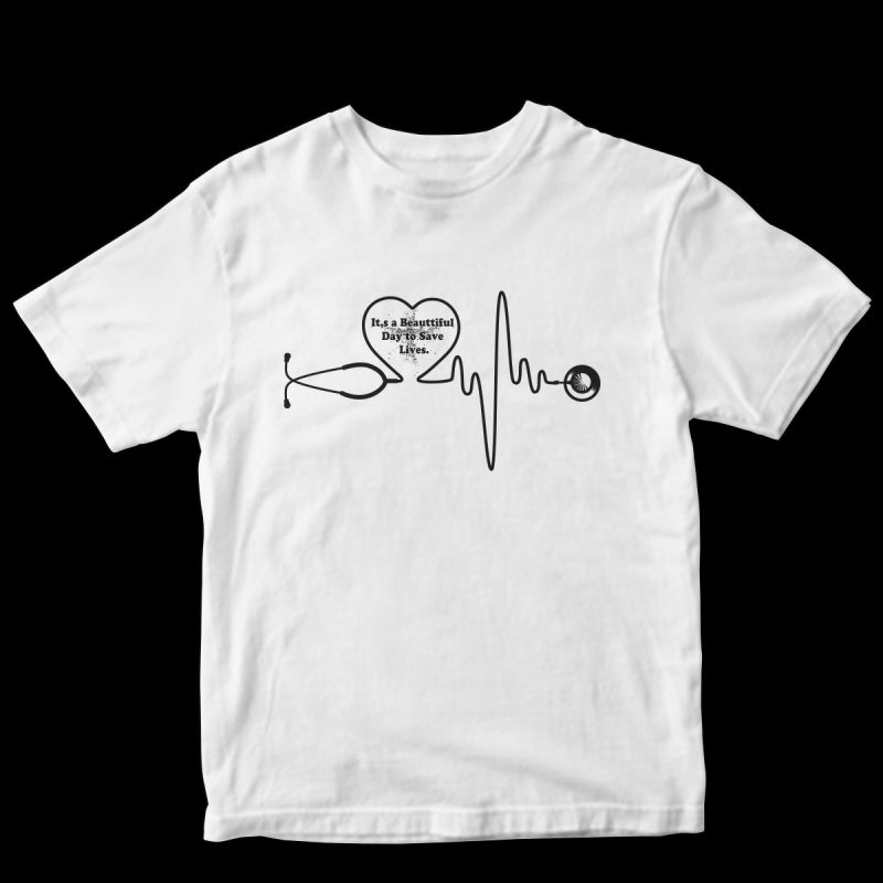 nurse design commercial use t-shirt design