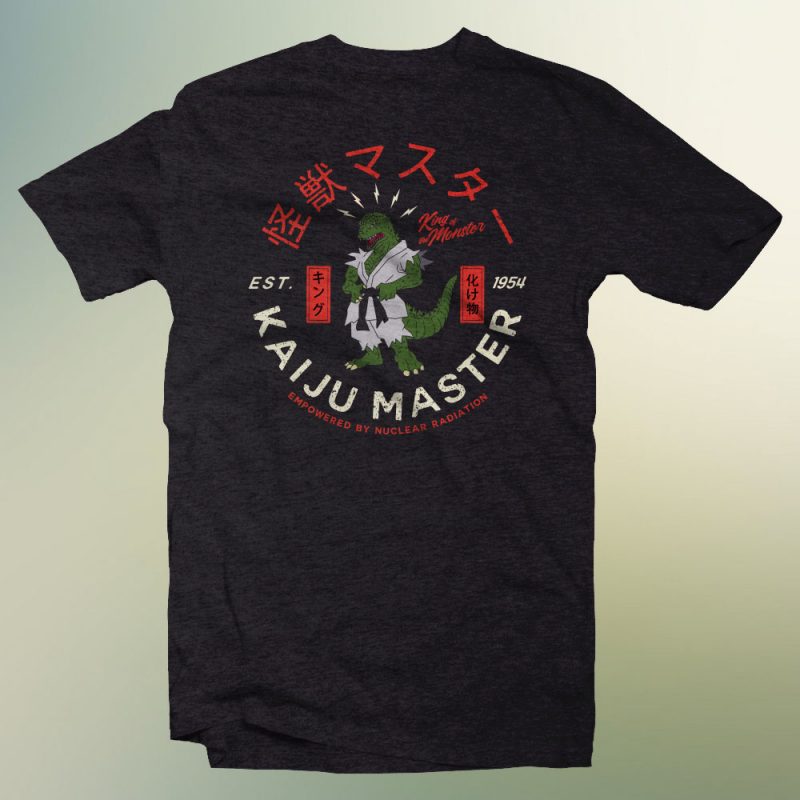 kaiju master buy t shirt design for commercial use