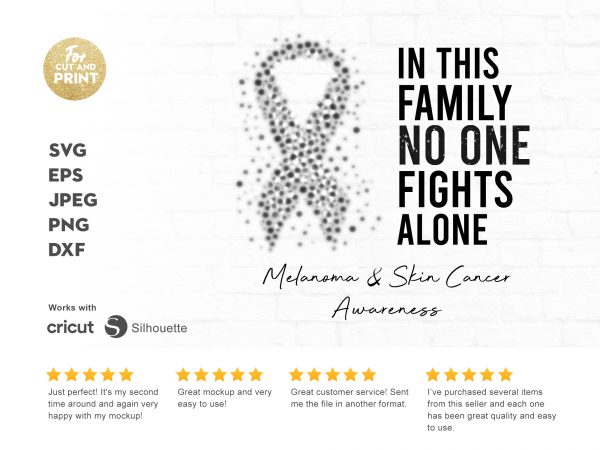 Melanoma & skin cancer awareness t shirt design for download Melanoma & skin cancer awareness t shirt design for download