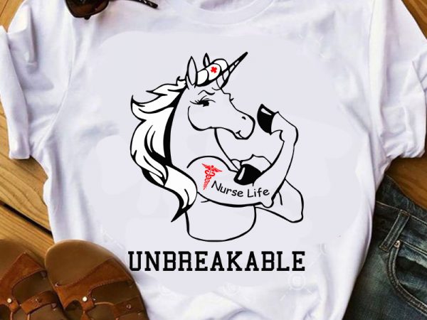 Nurse life unbreakable svg, nurse 2020, unicorn svg, coronavirus svg t shirt design template Nurse life unbreakable svg, nurse 2020, unicorn svg, coronavirus svg t shirt design template