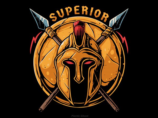 Superior sparta t shirt design for download