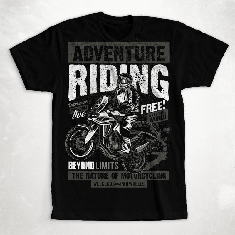 Adventure Riding buy t shirt design