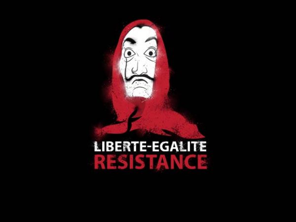 Symbol of resistance commercial use t-shirt design