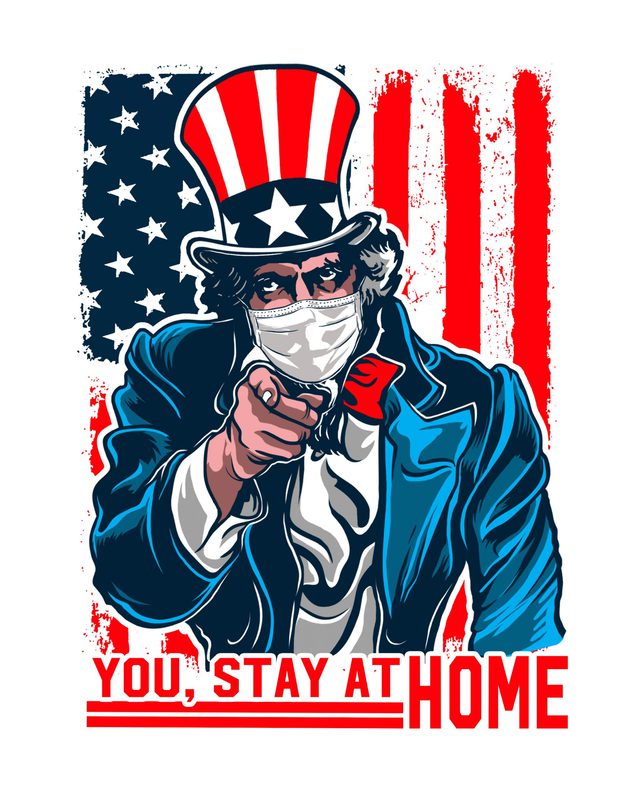 Download Stay At Home Covid 19 Ready Made Tshirt Design Buy T Shirt Designs