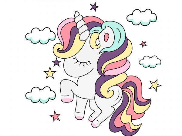 Unicorn t shirt design for sale