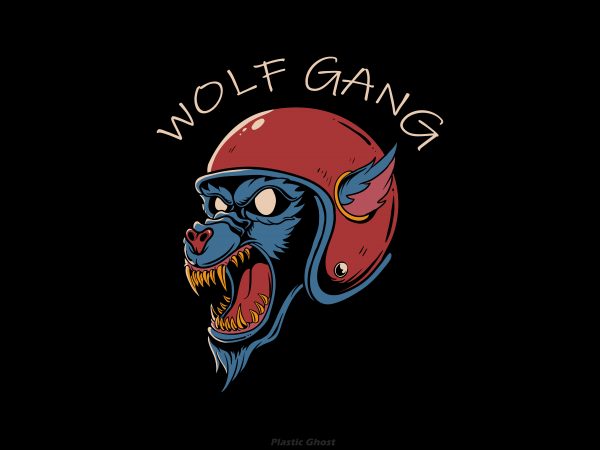 Wolf gang t shirt design to buy