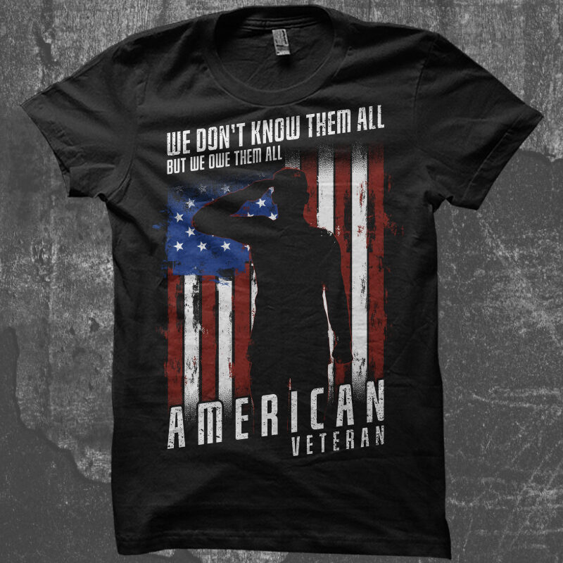 We Don’t Know Them All – American Veteran shirt design png buy t shirt design artwork