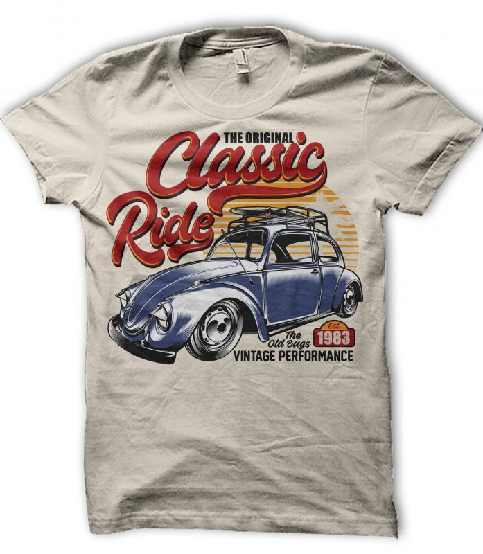 “BIG SALE ” Rockabilly, vintage race & Custom Garage t shirt design for purchase