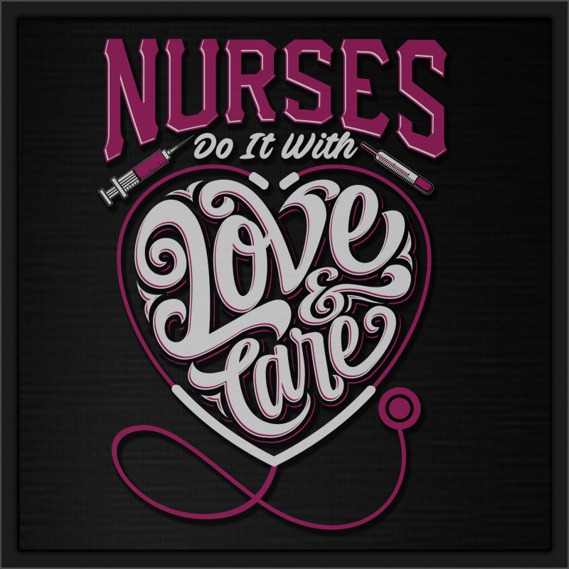 Big Sale Nurse Theme graphic T-shirts t shirt design for teespring