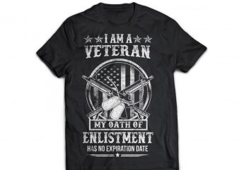 [NO 2] Skull Veteran Army And Military Tshirt Design PSD File Editable Text Layer
