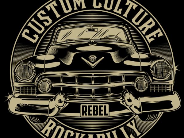 Custom culture t-shirt design for sale