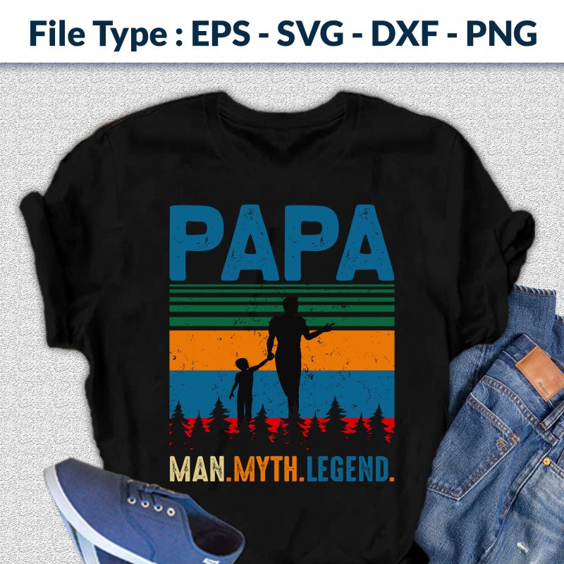 50 Best Selling Father/Papa/Dad Tshirt Designs Bundle