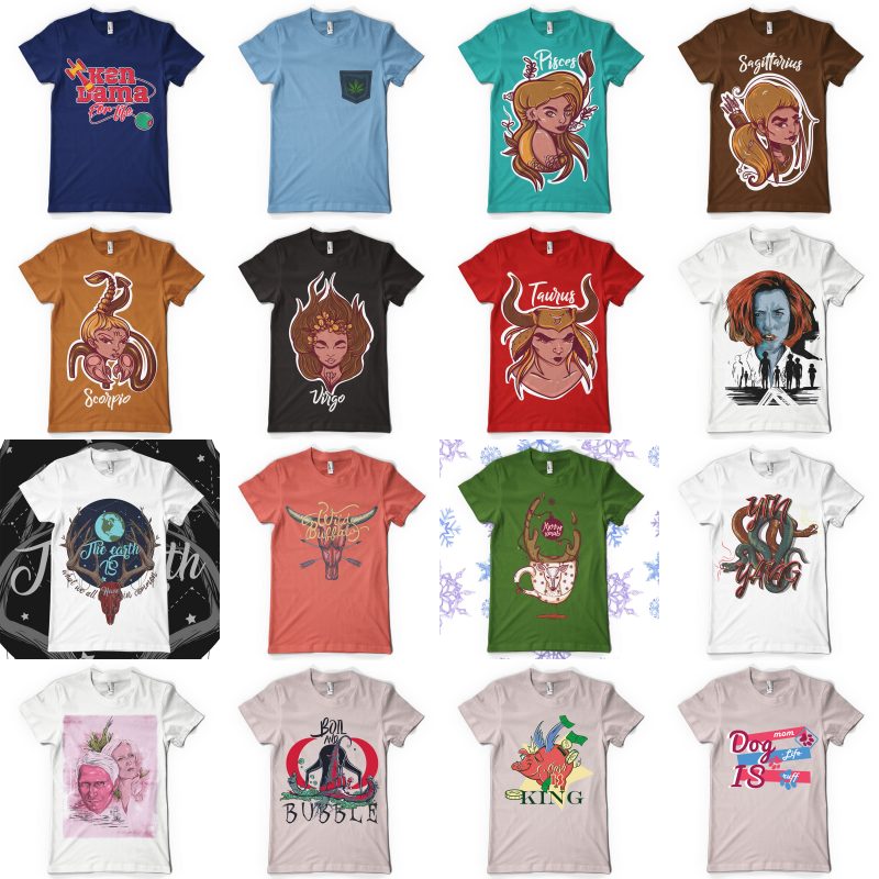 Magda’s mini bundle 2 t shirt designs for sale