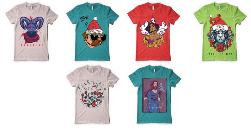 Magda’s mini bundle 2 t shirt designs for sale