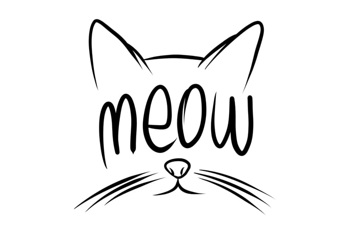 t-shirt vector 40 Best Selling Cat Design Bundle AI, EPS, SVG, PNG