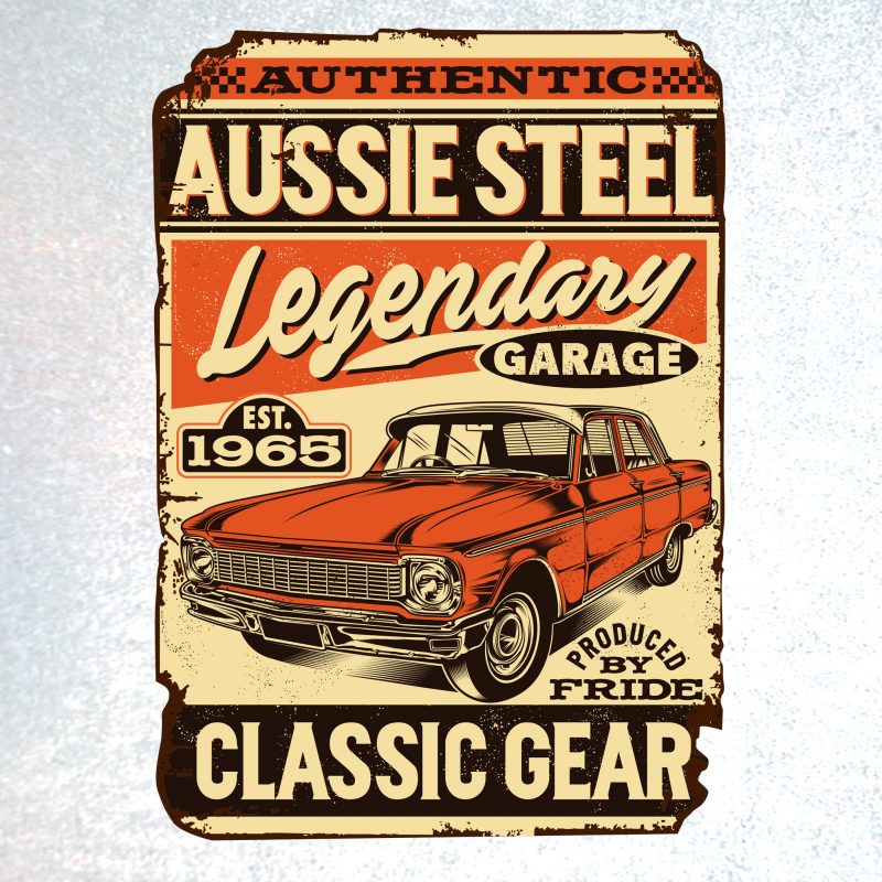 AUSSIE STEEL buy t shirt design