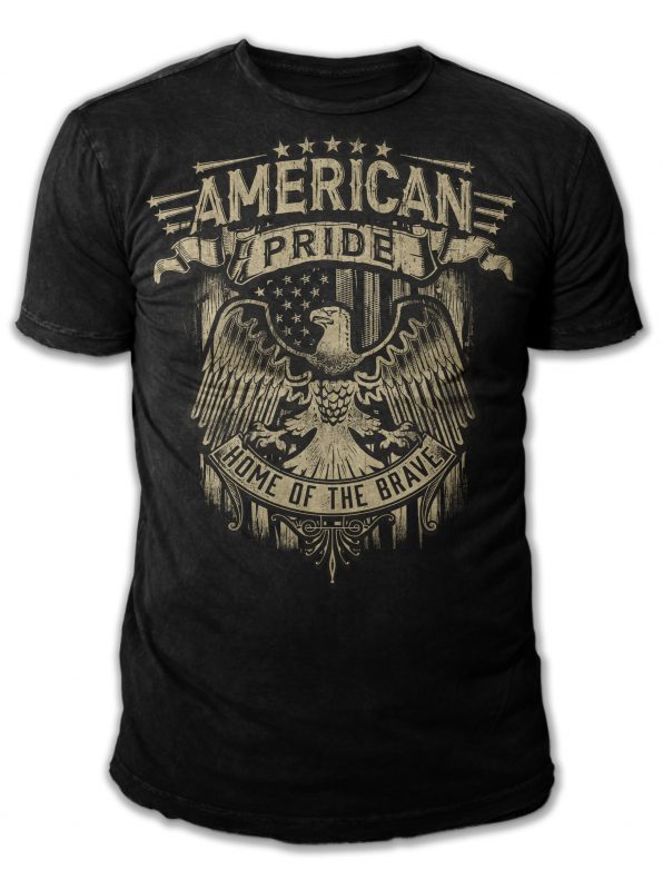 American Pride – t shirt design for purchase