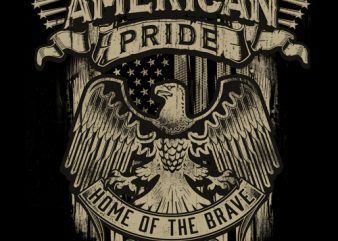 American Pride – t shirt design for purchase