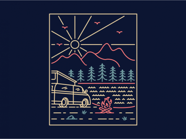Camper 1 buy t shirt design artwork