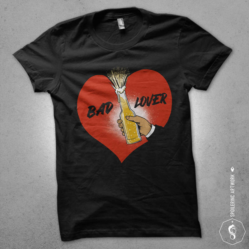 bad lover buy t shirt design artwork