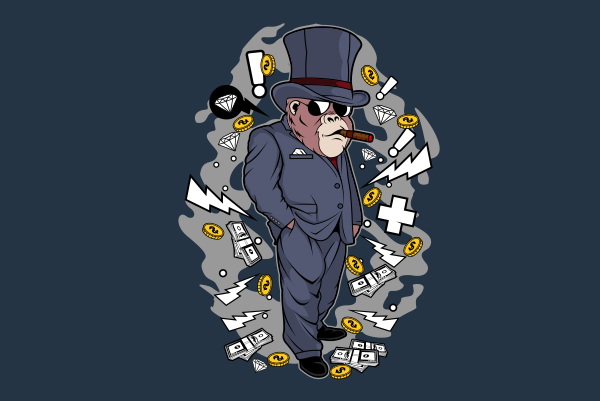 Gorilla boss t shirt design to buy