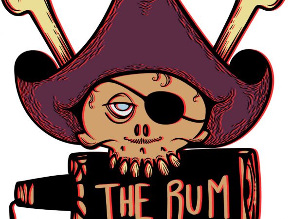 I’m the reason the rum is gone t-shirt design for sale