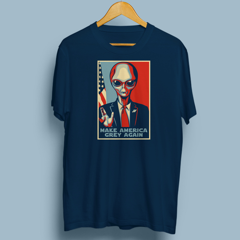 MAKE AMERICA GREY AGAIN t-shirt design png