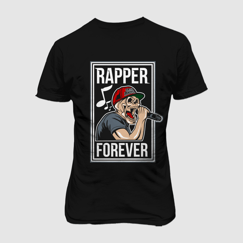 SKULL RAPPER buy t shirt design artwork