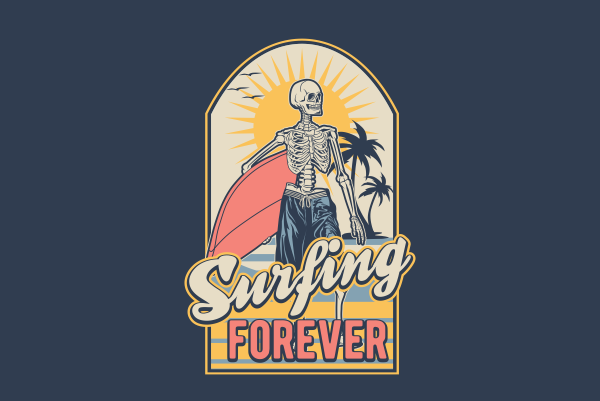Skull surfing buy t shirt design