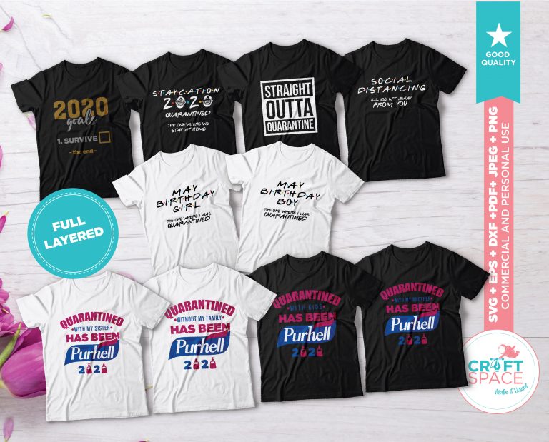 Download Quarantined t shirt design templQuarantine Bundle svg, png ...