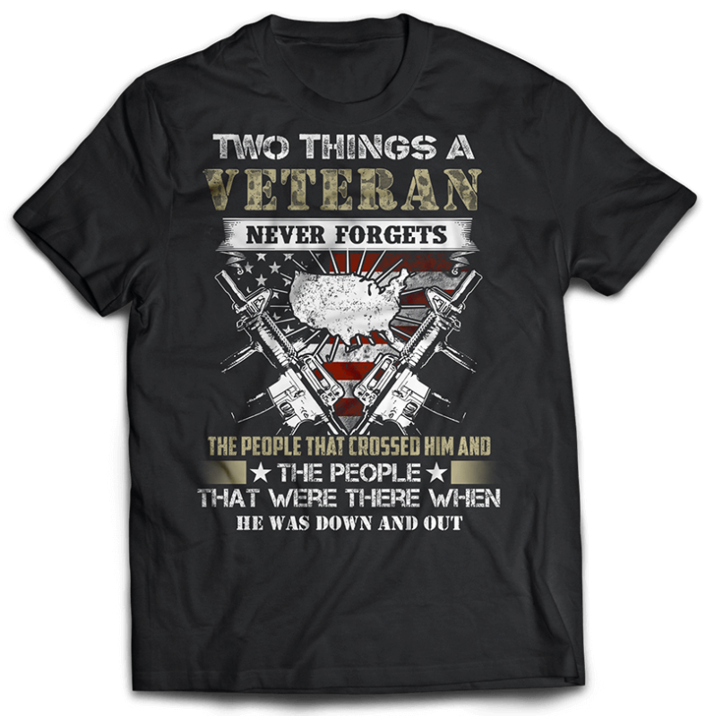 BUNDLE 43 tshirt designs PART 2 Veteran, Army And Military PSD file EDITABLE t shirt bundles