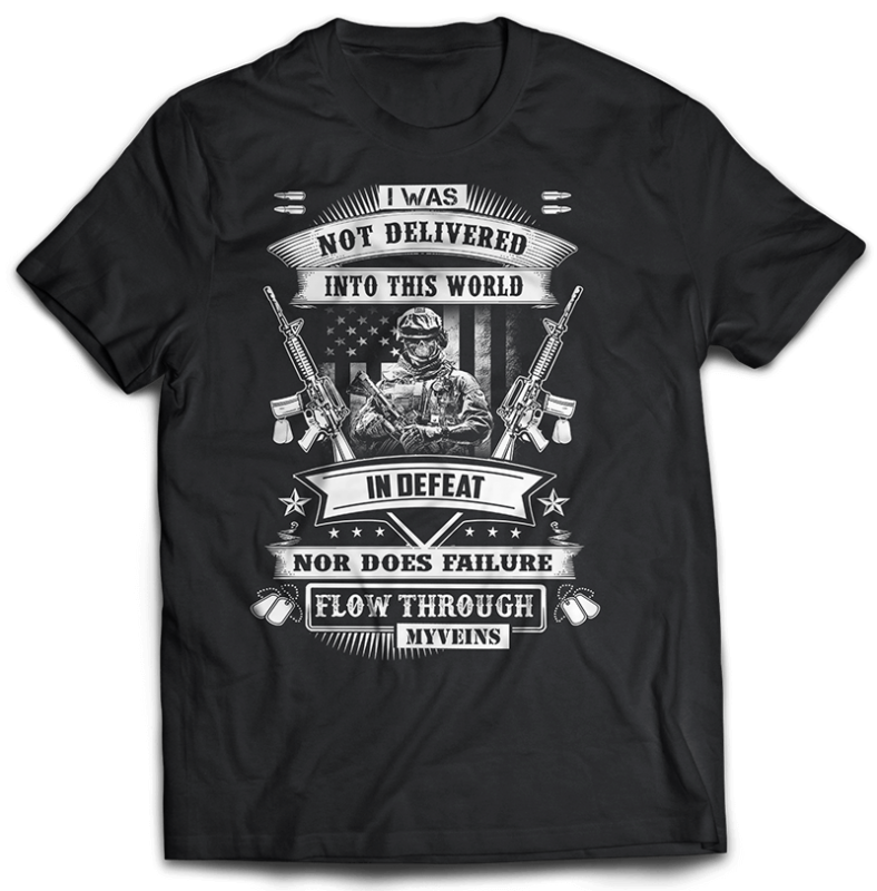 BUNDLE 43 tshirt designs PART 2 Veteran, Army And Military PSD file EDITABLE t shirt bundles