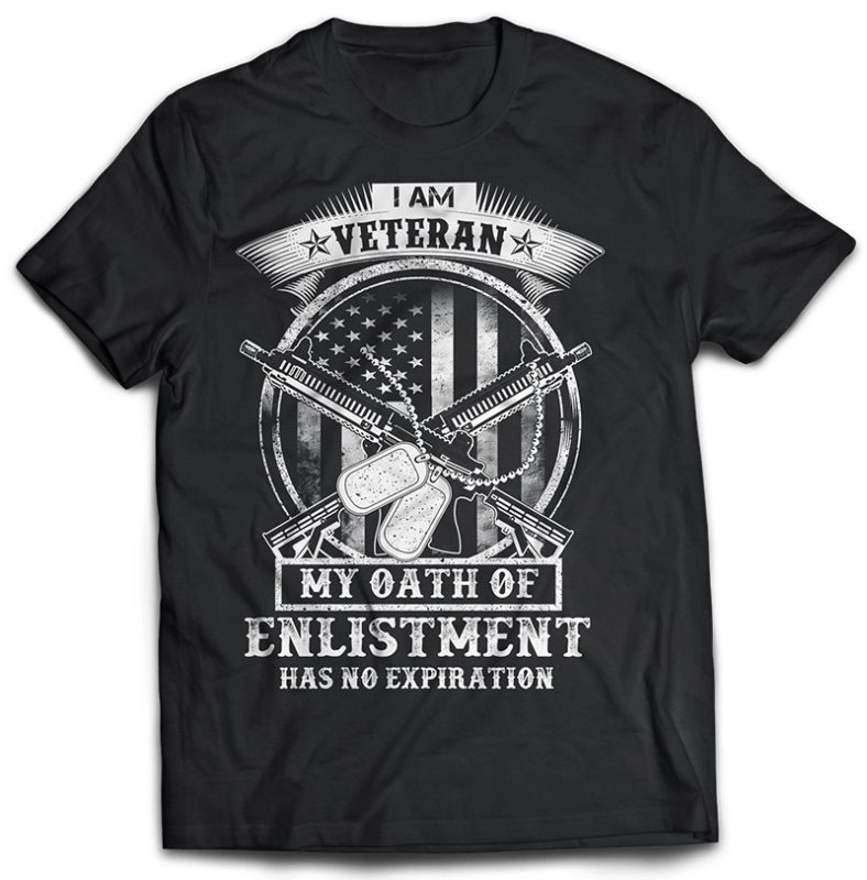 BUNDLE 43 tshirt designs PART 2 Veteran, Army And Military PSD file EDITABLE t shirt bundles