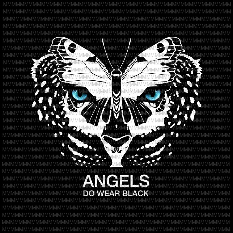 Angels Do Wear Black – Jonny Cota Studio t-shirt design for commercial use