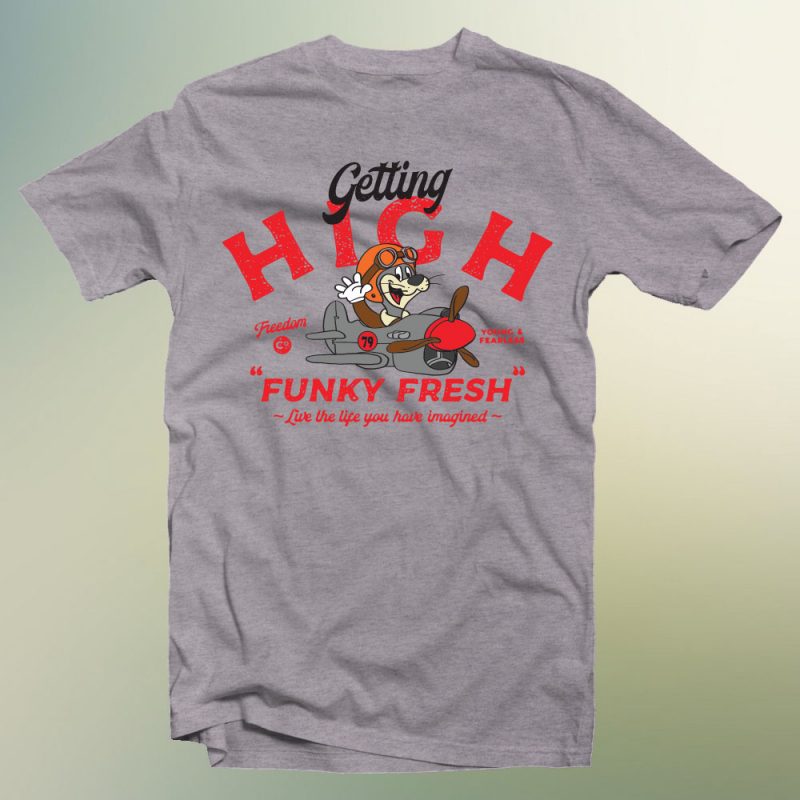 getting high commercial use t-shirt design