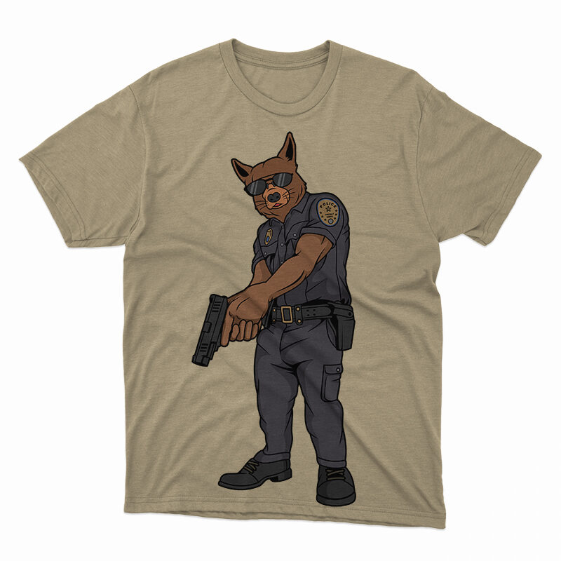 K9 Police Tshirt design