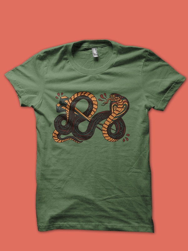 snake shirt design