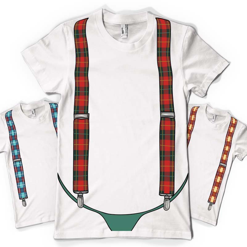 Trousers braces t shirt design for download