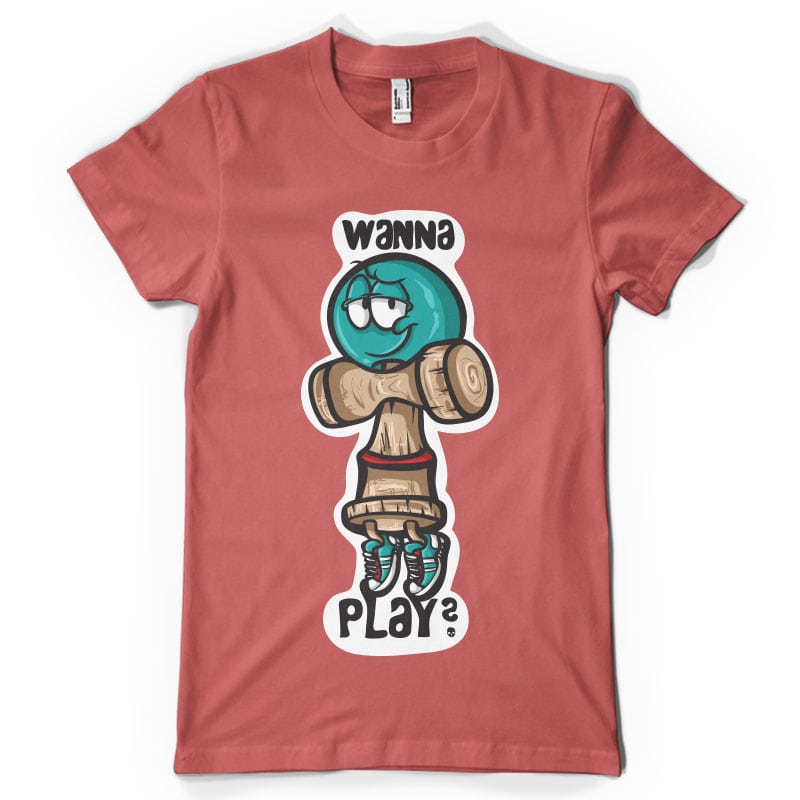 Wanna play t shirt design for sale