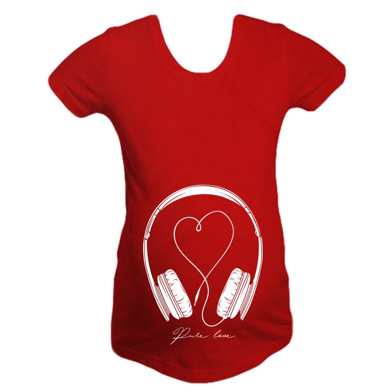 Pure love t shirt design for sale