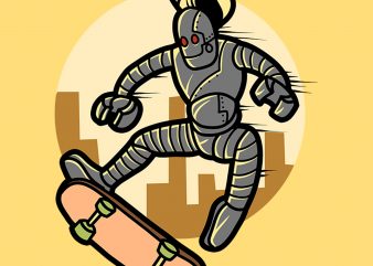 skate bot t shirt design to buy