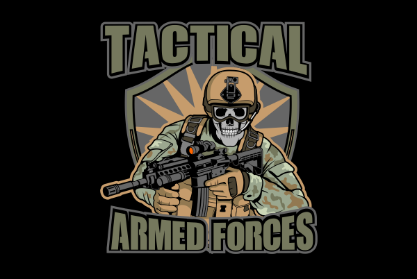 Skull army buy t shirt design artwork