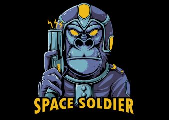 Space soldier buy t shirt design artwork