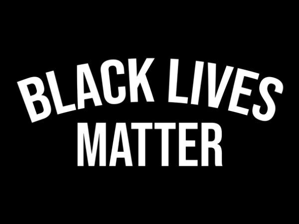 Black lives matter graphic t-shirt design