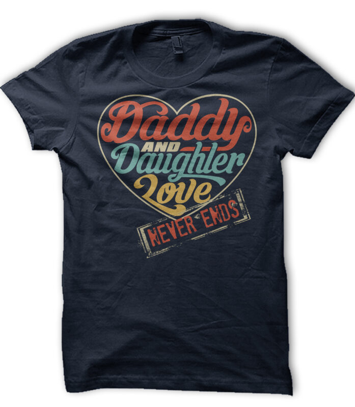 Big Sale Daddy T-shirt Bundle tshirt design for merch by amazon