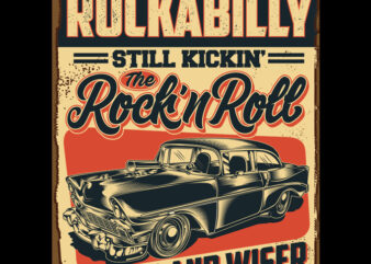 ROCKABILLY t shirt design online