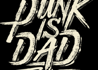 FUNK IS DAD print ready t shirt design