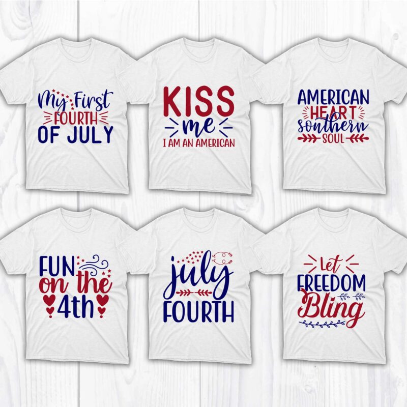 121 best selling 4th of July Tshirt Designs Bundle, 4th of July svg bundle, 4th of July craft bundle,, 4th of July cricut, 4th of