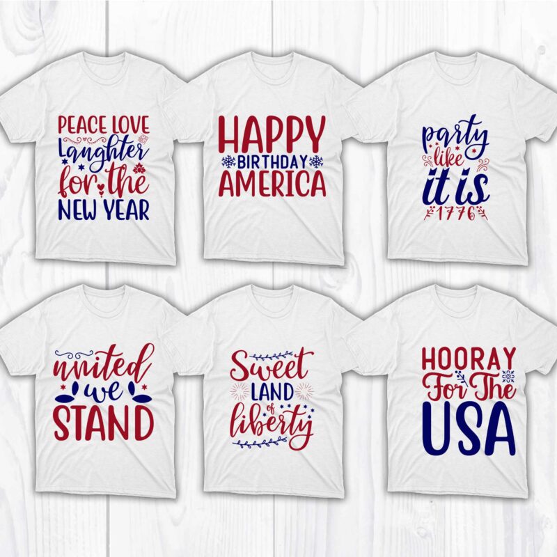 121 best selling 4th of July Tshirt Designs Bundle, 4th of July svg bundle, 4th of July craft bundle,, 4th of July cricut, 4th of