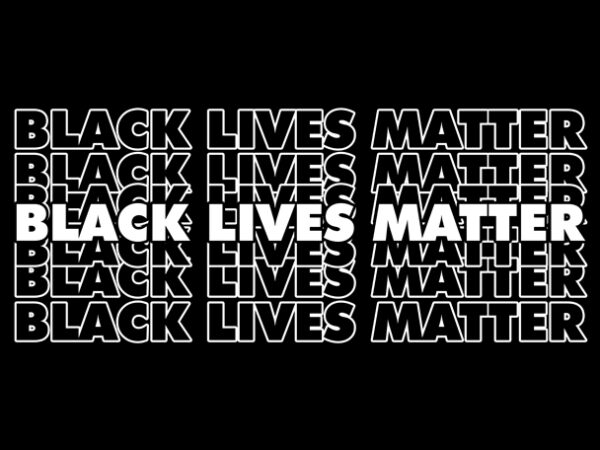 Black lives matter t-shirt design for sale